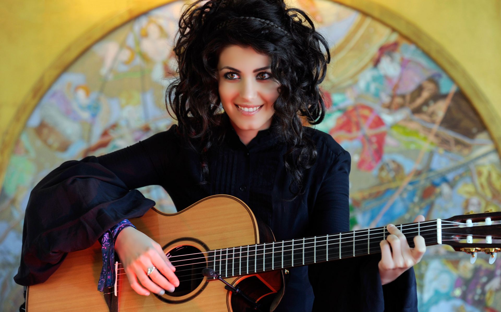 Katie Melua in Georgia – singer’s charity to save Vardzia image