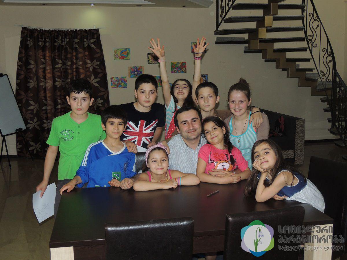 Vano Javakhishvili visited “The small family-type home” image
