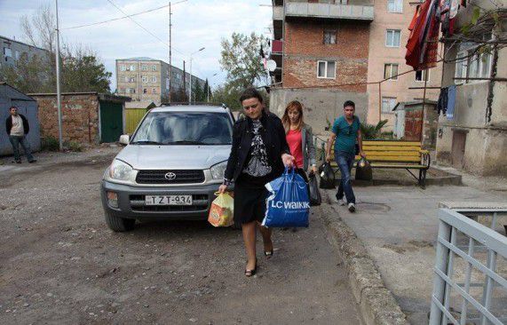 Charity of Kutaisi City Hall and its employees against poverty image