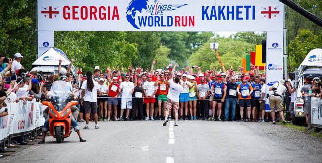 Масштабный благотворительный марафон в Кахетии image