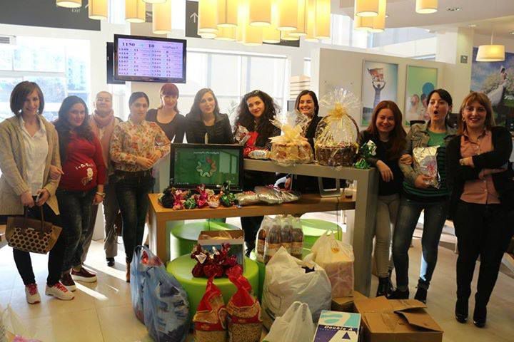 Charity action at Rustavi nursing home image