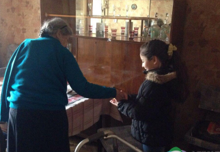 The children of our Fund congratulated the older women with the holiday. image