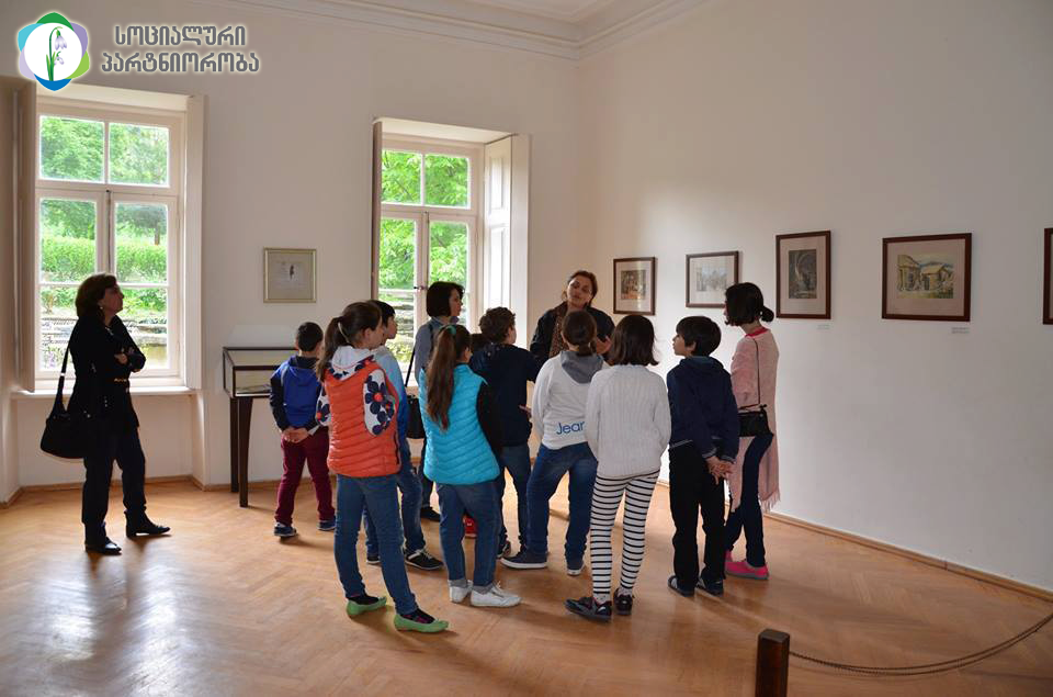 Наши воспитанники посетили государственный музей Ильи Чавчавадзе в Сагурамо. image