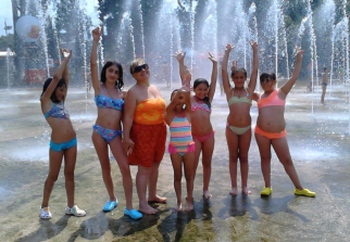 Children in Kobuleti for summer holidays image