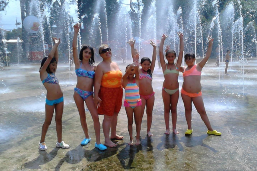 Children in Kobuleti for summer holidays image